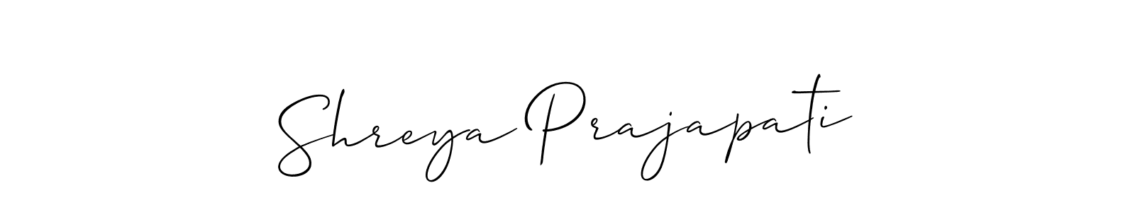 Here are the top 10 professional signature styles for the name Shreya Prajapati. These are the best autograph styles you can use for your name. Shreya Prajapati signature style 2 images and pictures png