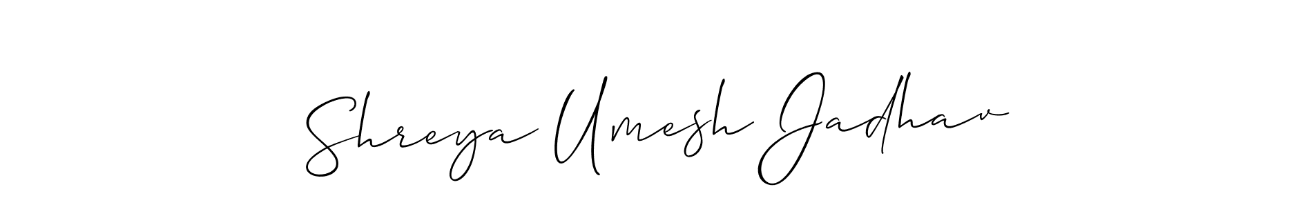 Here are the top 10 professional signature styles for the name Shreya Umesh Jadhav. These are the best autograph styles you can use for your name. Shreya Umesh Jadhav signature style 2 images and pictures png