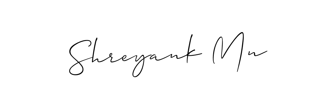 See photos of Shreyank Mn official signature by Spectra . Check more albums & portfolios. Read reviews & check more about Allison_Script font. Shreyank Mn signature style 2 images and pictures png
