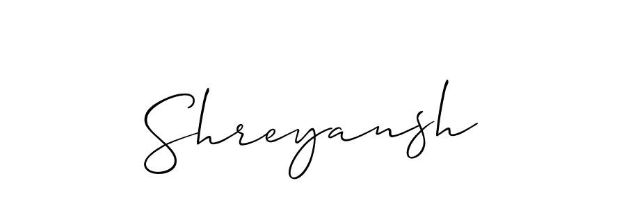 Similarly Allison_Script is the best handwritten signature design. Signature creator online .You can use it as an online autograph creator for name Shreyansh. Shreyansh signature style 2 images and pictures png