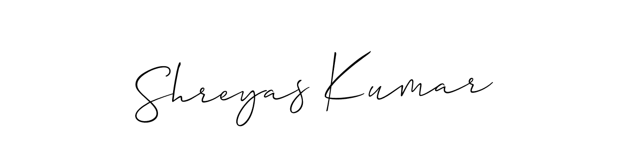 This is the best signature style for the Shreyas Kumar name. Also you like these signature font (Allison_Script). Mix name signature. Shreyas Kumar signature style 2 images and pictures png