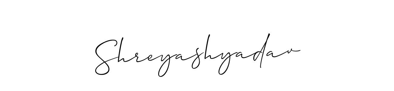 You can use this online signature creator to create a handwritten signature for the name Shreyashyadav. This is the best online autograph maker. Shreyashyadav signature style 2 images and pictures png