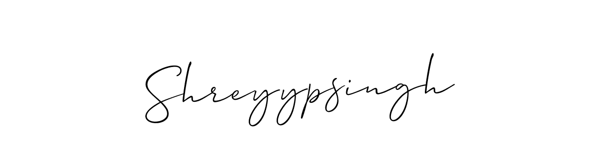 if you are searching for the best signature style for your name Shreyypsingh. so please give up your signature search. here we have designed multiple signature styles  using Allison_Script. Shreyypsingh signature style 2 images and pictures png