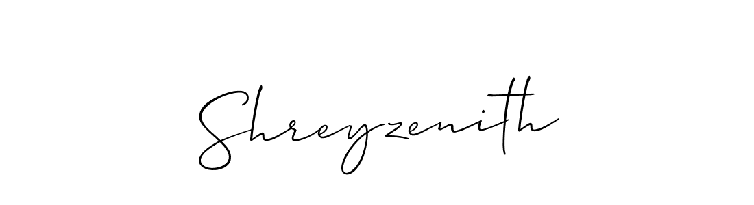 Make a short Shreyzenith signature style. Manage your documents anywhere anytime using Allison_Script. Create and add eSignatures, submit forms, share and send files easily. Shreyzenith signature style 2 images and pictures png