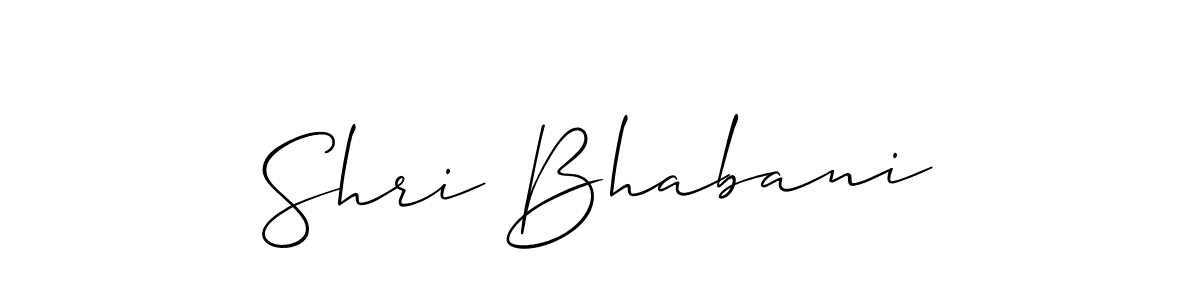 You should practise on your own different ways (Allison_Script) to write your name (Shri Bhabani) in signature. don't let someone else do it for you. Shri Bhabani signature style 2 images and pictures png