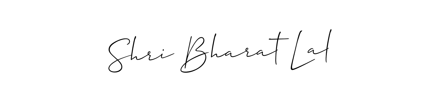 You should practise on your own different ways (Allison_Script) to write your name (Shri Bharat Lal) in signature. don't let someone else do it for you. Shri Bharat Lal signature style 2 images and pictures png