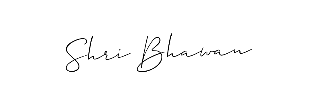 How to make Shri Bhawan name signature. Use Allison_Script style for creating short signs online. This is the latest handwritten sign. Shri Bhawan signature style 2 images and pictures png