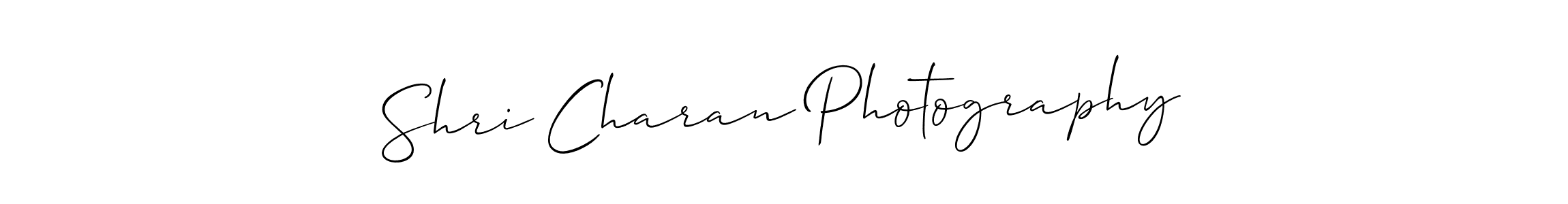 The best way (Allison_Script) to make a short signature is to pick only two or three words in your name. The name Shri Charan Photography include a total of six letters. For converting this name. Shri Charan Photography signature style 2 images and pictures png