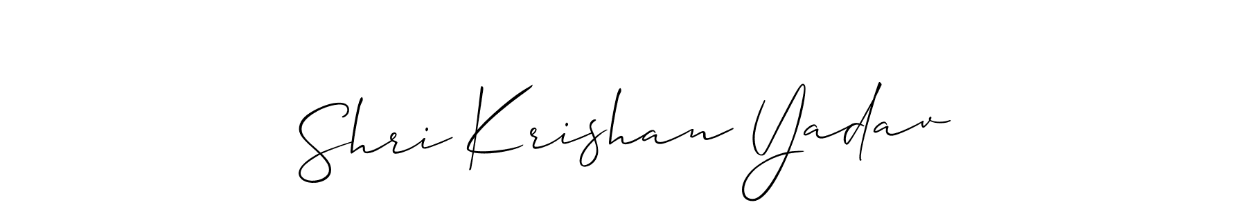 Check out images of Autograph of Shri Krishan Yadav name. Actor Shri Krishan Yadav Signature Style. Allison_Script is a professional sign style online. Shri Krishan Yadav signature style 2 images and pictures png