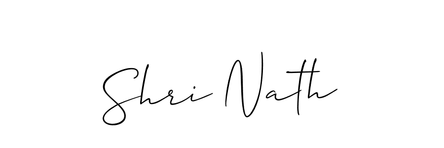 Make a beautiful signature design for name Shri Nath. Use this online signature maker to create a handwritten signature for free. Shri Nath signature style 2 images and pictures png