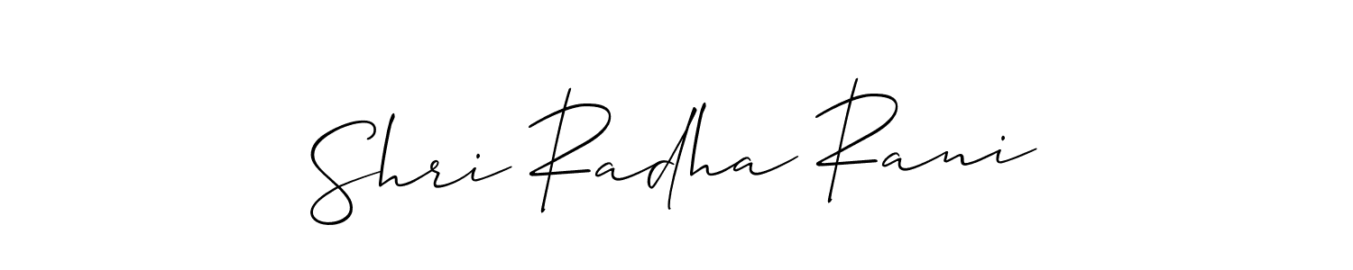 Once you've used our free online signature maker to create your best signature Allison_Script style, it's time to enjoy all of the benefits that Shri Radha Rani name signing documents. Shri Radha Rani signature style 2 images and pictures png