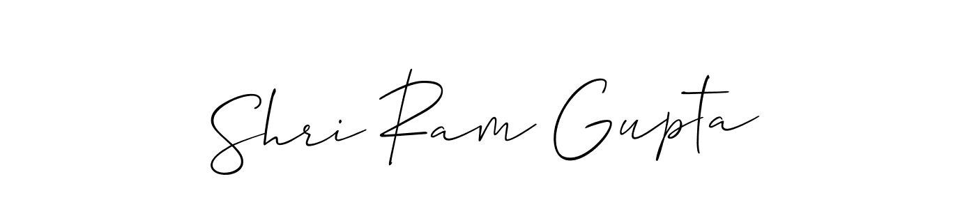 Best and Professional Signature Style for Shri Ram Gupta. Allison_Script Best Signature Style Collection. Shri Ram Gupta signature style 2 images and pictures png