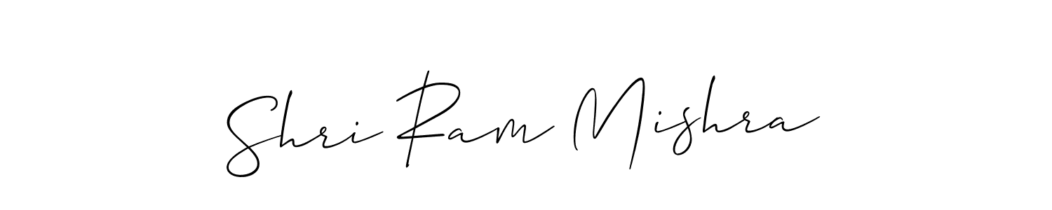 Shri Ram Mishra stylish signature style. Best Handwritten Sign (Allison_Script) for my name. Handwritten Signature Collection Ideas for my name Shri Ram Mishra. Shri Ram Mishra signature style 2 images and pictures png