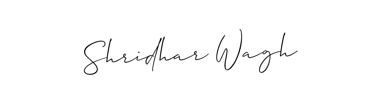 Make a short Shridhar Wagh signature style. Manage your documents anywhere anytime using Allison_Script. Create and add eSignatures, submit forms, share and send files easily. Shridhar Wagh signature style 2 images and pictures png