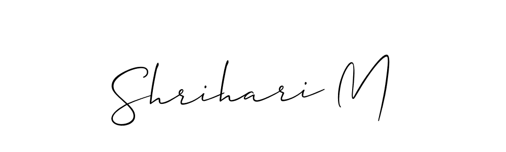 Once you've used our free online signature maker to create your best signature Allison_Script style, it's time to enjoy all of the benefits that Shrihari M name signing documents. Shrihari M signature style 2 images and pictures png