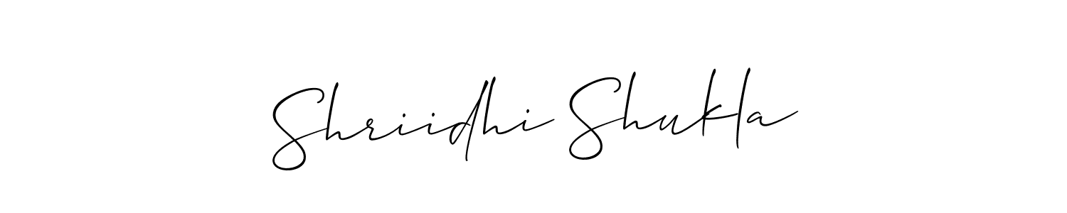 This is the best signature style for the Shriidhi Shukla name. Also you like these signature font (Allison_Script). Mix name signature. Shriidhi Shukla signature style 2 images and pictures png