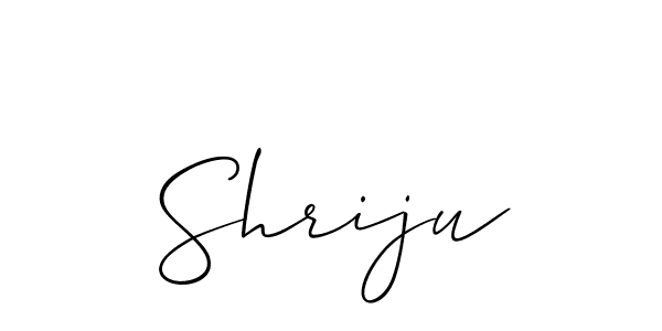 Also we have Shriju name is the best signature style. Create professional handwritten signature collection using Allison_Script autograph style. Shriju signature style 2 images and pictures png