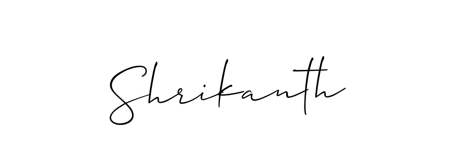 Once you've used our free online signature maker to create your best signature Allison_Script style, it's time to enjoy all of the benefits that Shrikanth name signing documents. Shrikanth signature style 2 images and pictures png