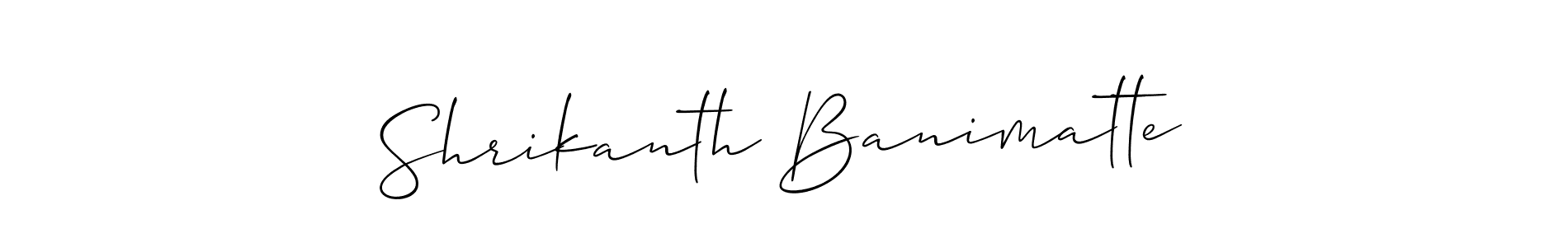 See photos of Shrikanth Banimatte official signature by Spectra . Check more albums & portfolios. Read reviews & check more about Allison_Script font. Shrikanth Banimatte signature style 2 images and pictures png