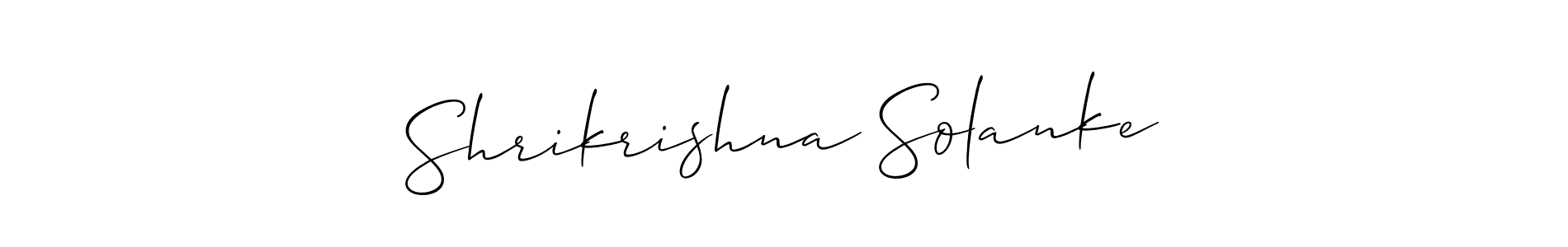 You can use this online signature creator to create a handwritten signature for the name Shrikrishna Solanke. This is the best online autograph maker. Shrikrishna Solanke signature style 2 images and pictures png