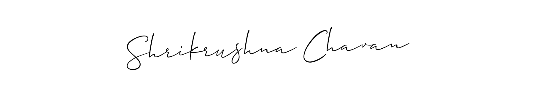 How to Draw Shrikrushna Chavan signature style? Allison_Script is a latest design signature styles for name Shrikrushna Chavan. Shrikrushna Chavan signature style 2 images and pictures png