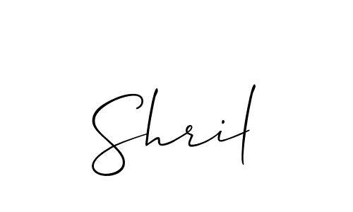 Best and Professional Signature Style for Shril. Allison_Script Best Signature Style Collection. Shril signature style 2 images and pictures png