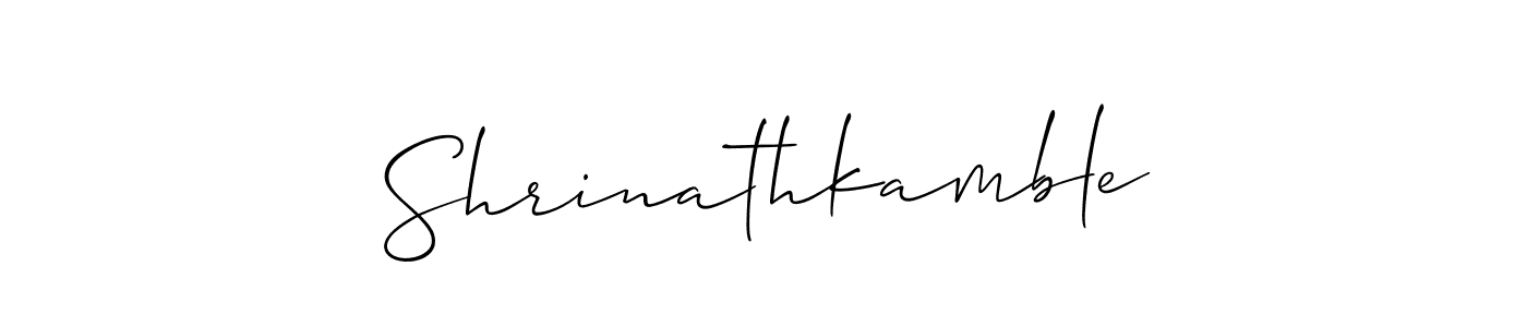 This is the best signature style for the Shrinathkamble name. Also you like these signature font (Allison_Script). Mix name signature. Shrinathkamble signature style 2 images and pictures png
