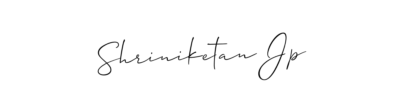 Also You can easily find your signature by using the search form. We will create Shriniketan Jp name handwritten signature images for you free of cost using Allison_Script sign style. Shriniketan Jp signature style 2 images and pictures png