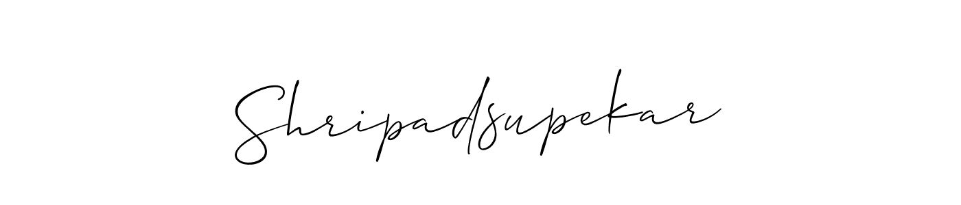 This is the best signature style for the Shripadsupekar name. Also you like these signature font (Allison_Script). Mix name signature. Shripadsupekar signature style 2 images and pictures png