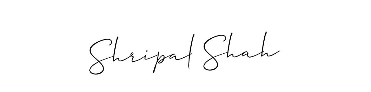 Best and Professional Signature Style for Shripal Shah. Allison_Script Best Signature Style Collection. Shripal Shah signature style 2 images and pictures png