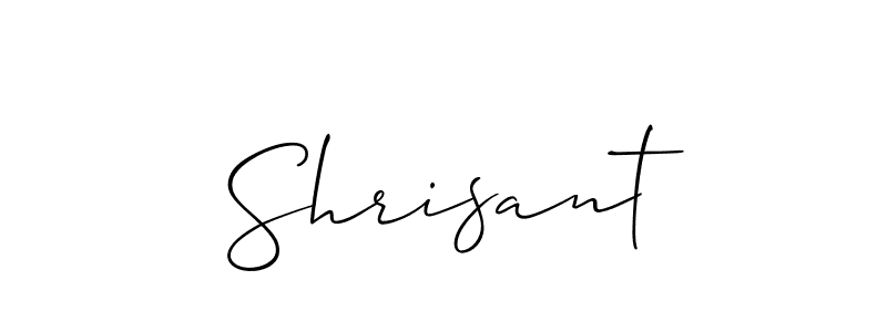 You can use this online signature creator to create a handwritten signature for the name Shrisant. This is the best online autograph maker. Shrisant signature style 2 images and pictures png