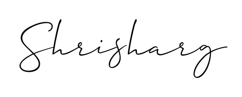 Use a signature maker to create a handwritten signature online. With this signature software, you can design (Allison_Script) your own signature for name Shrisharg. Shrisharg signature style 2 images and pictures png