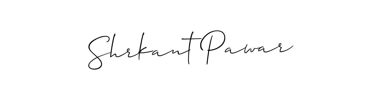This is the best signature style for the Shrkant Pawar name. Also you like these signature font (Allison_Script). Mix name signature. Shrkant Pawar signature style 2 images and pictures png