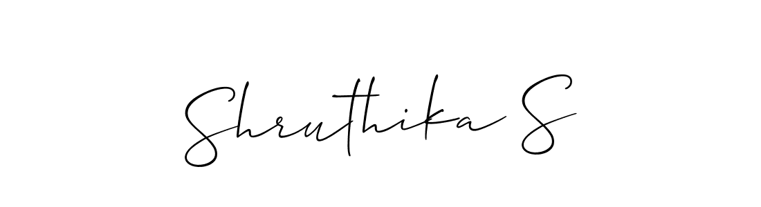 See photos of Shruthika S official signature by Spectra . Check more albums & portfolios. Read reviews & check more about Allison_Script font. Shruthika S signature style 2 images and pictures png
