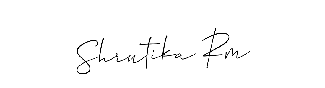 Make a short Shrutika Rm signature style. Manage your documents anywhere anytime using Allison_Script. Create and add eSignatures, submit forms, share and send files easily. Shrutika Rm signature style 2 images and pictures png