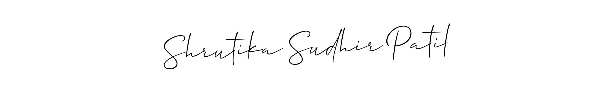 You can use this online signature creator to create a handwritten signature for the name Shrutika Sudhir Patil. This is the best online autograph maker. Shrutika Sudhir Patil signature style 2 images and pictures png