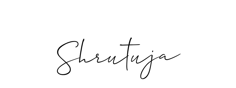 See photos of Shrutuja official signature by Spectra . Check more albums & portfolios. Read reviews & check more about Allison_Script font. Shrutuja signature style 2 images and pictures png