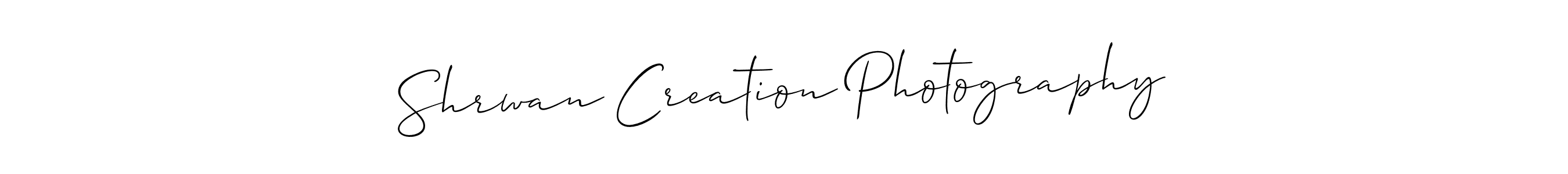 Once you've used our free online signature maker to create your best signature Allison_Script style, it's time to enjoy all of the benefits that Shrwan Creation Photography name signing documents. Shrwan Creation Photography signature style 2 images and pictures png