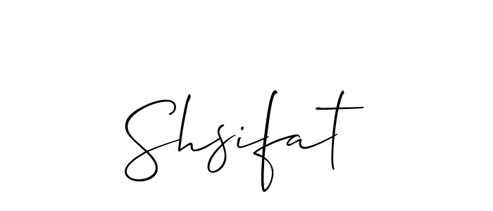 Shsifat stylish signature style. Best Handwritten Sign (Allison_Script) for my name. Handwritten Signature Collection Ideas for my name Shsifat. Shsifat signature style 2 images and pictures png