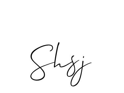 Once you've used our free online signature maker to create your best signature Allison_Script style, it's time to enjoy all of the benefits that Shsj name signing documents. Shsj signature style 2 images and pictures png