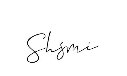 Make a beautiful signature design for name Shsmi. Use this online signature maker to create a handwritten signature for free. Shsmi signature style 2 images and pictures png