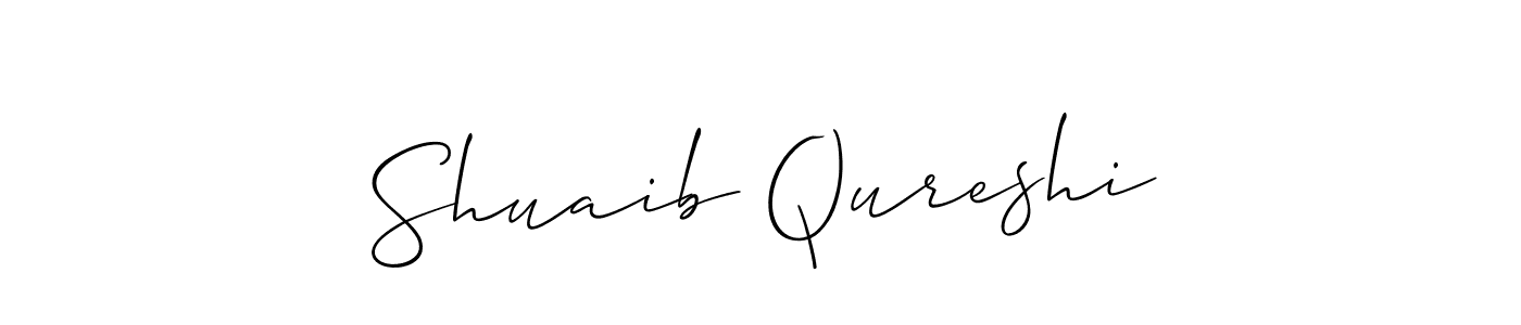 Check out images of Autograph of Shuaib Qureshi name. Actor Shuaib Qureshi Signature Style. Allison_Script is a professional sign style online. Shuaib Qureshi signature style 2 images and pictures png