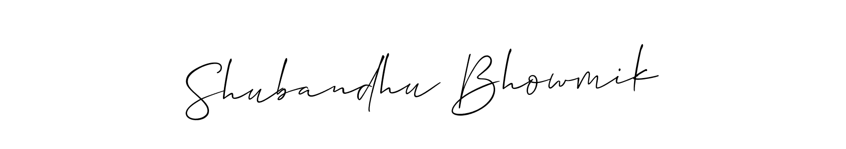 Here are the top 10 professional signature styles for the name Shubandhu Bhowmik. These are the best autograph styles you can use for your name. Shubandhu Bhowmik signature style 2 images and pictures png