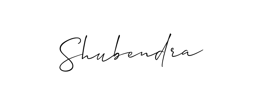 The best way (Allison_Script) to make a short signature is to pick only two or three words in your name. The name Shubendra include a total of six letters. For converting this name. Shubendra signature style 2 images and pictures png