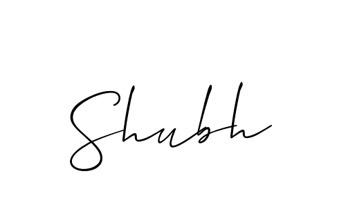 Make a beautiful signature design for name Shubh. Use this online signature maker to create a handwritten signature for free. Shubh signature style 2 images and pictures png