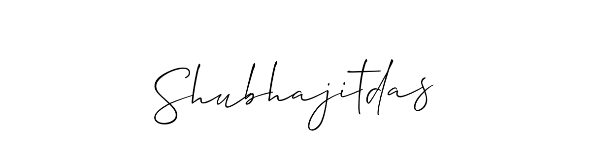 Make a short Shubhajitdas signature style. Manage your documents anywhere anytime using Allison_Script. Create and add eSignatures, submit forms, share and send files easily. Shubhajitdas signature style 2 images and pictures png