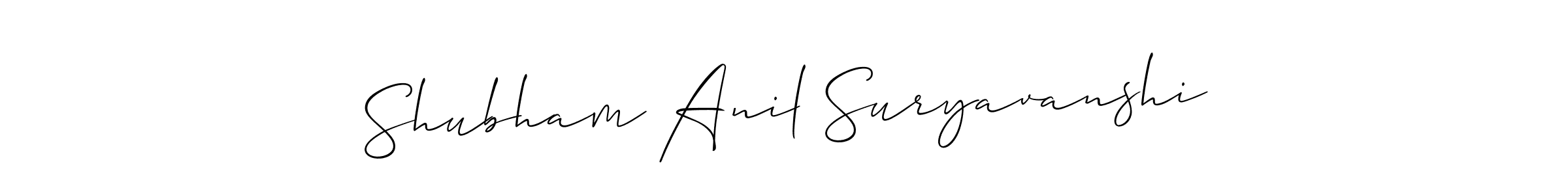 You can use this online signature creator to create a handwritten signature for the name Shubham Anil Suryavanshi. This is the best online autograph maker. Shubham Anil Suryavanshi signature style 2 images and pictures png