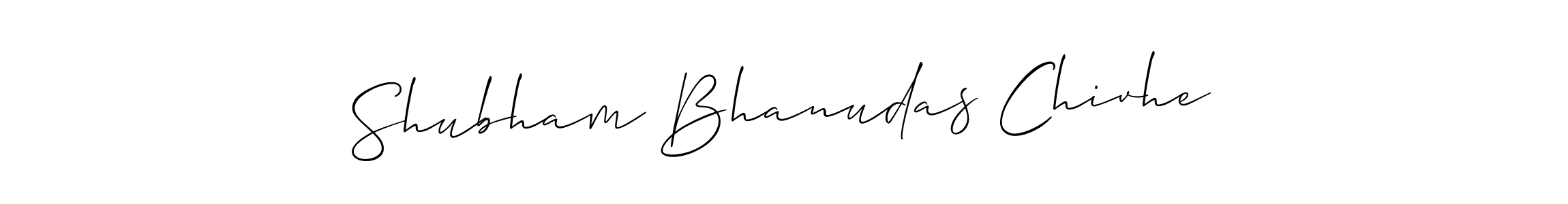 Create a beautiful signature design for name Shubham Bhanudas Chivhe. With this signature (Allison_Script) fonts, you can make a handwritten signature for free. Shubham Bhanudas Chivhe signature style 2 images and pictures png