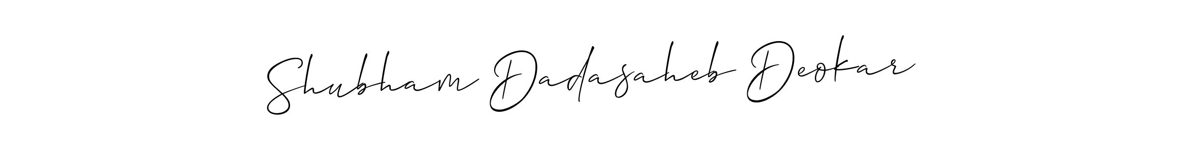 Check out images of Autograph of Shubham Dadasaheb Deokar name. Actor Shubham Dadasaheb Deokar Signature Style. Allison_Script is a professional sign style online. Shubham Dadasaheb Deokar signature style 2 images and pictures png
