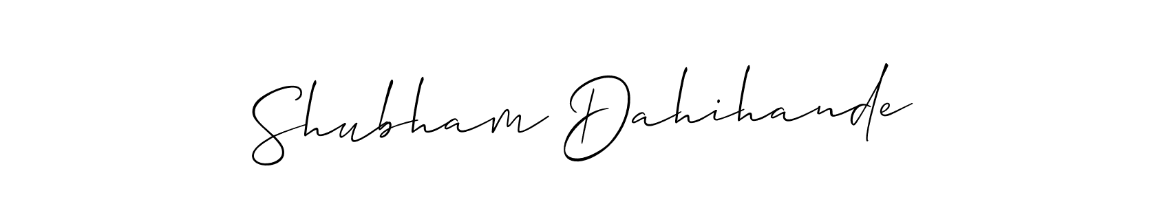 Here are the top 10 professional signature styles for the name Shubham Dahihande. These are the best autograph styles you can use for your name. Shubham Dahihande signature style 2 images and pictures png